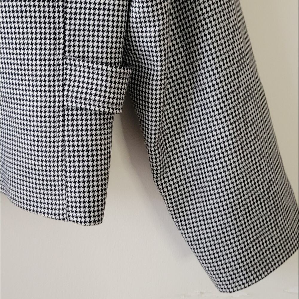 Pendleton Full Zip Virgin Wool Houndstooth Jacket - image 2